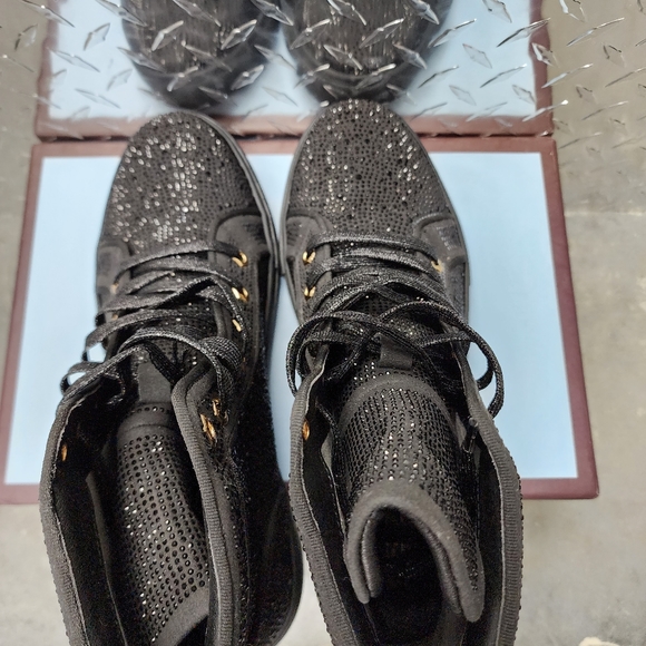 MENS AURELIO GARCIA CRYSTAL HIGH TOP - Picture 5 of 7